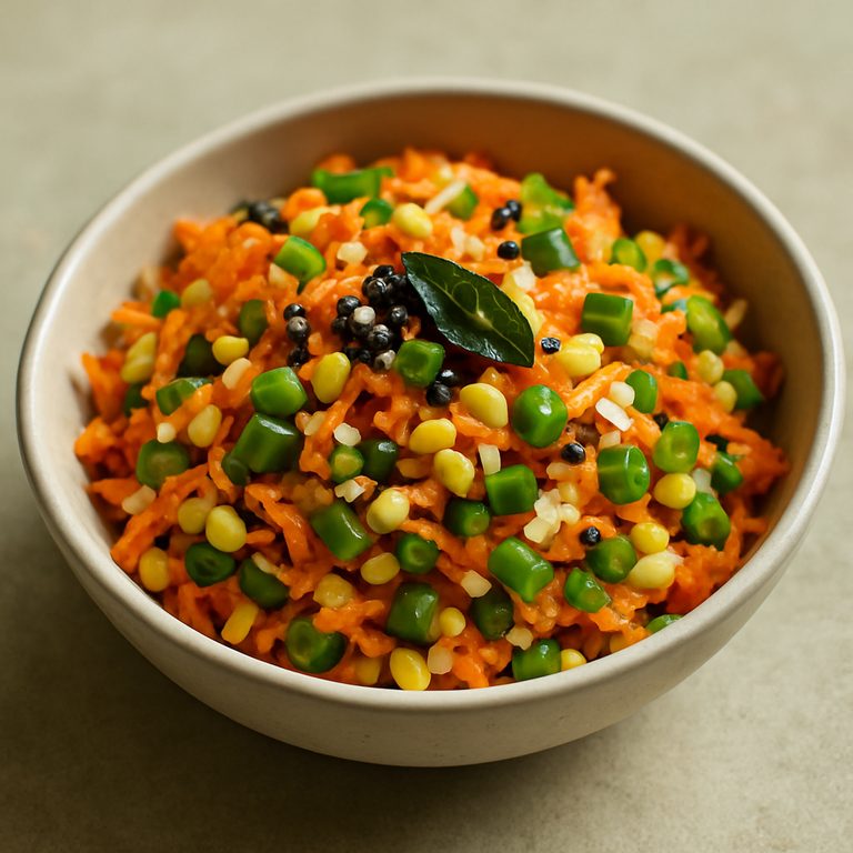 Carrot Beans Kosambari