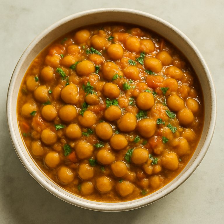 Chickpea Toast Topping