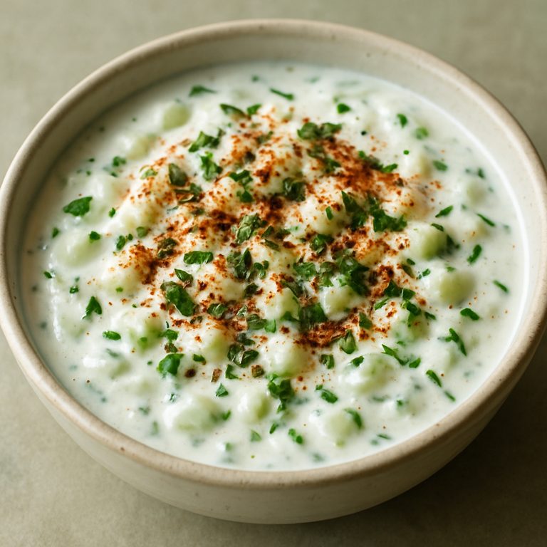 Onion Cucumber Raita