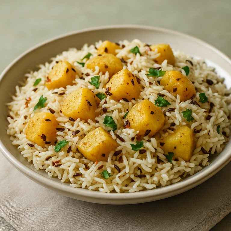 Jeera Aloo Rice