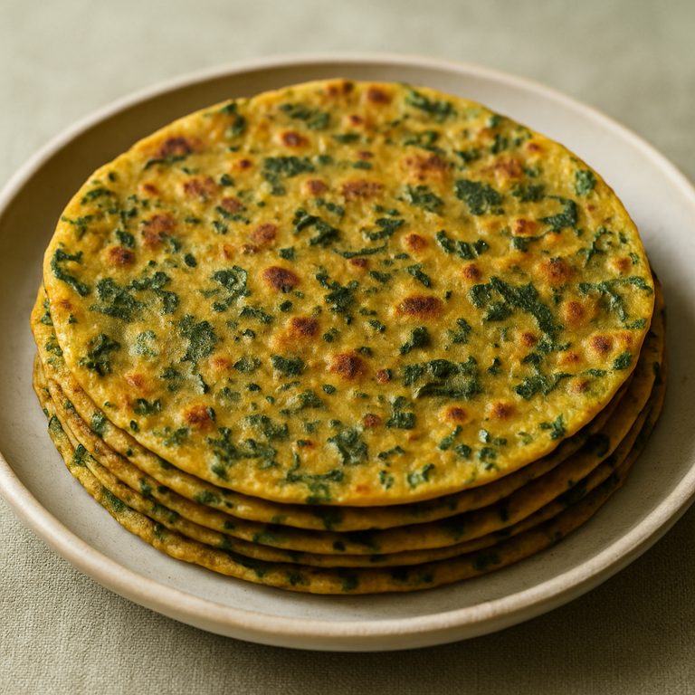 Methi Thepla (Spinach)
