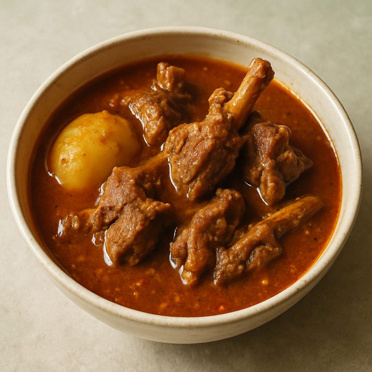 Central Indian Mutton Curry