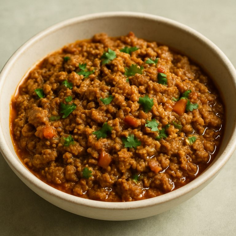 Central Indian Mutton Keema
