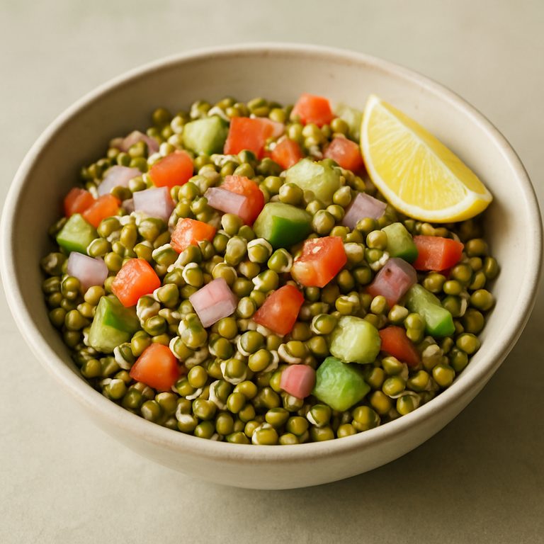 Sprouted Moong Salad